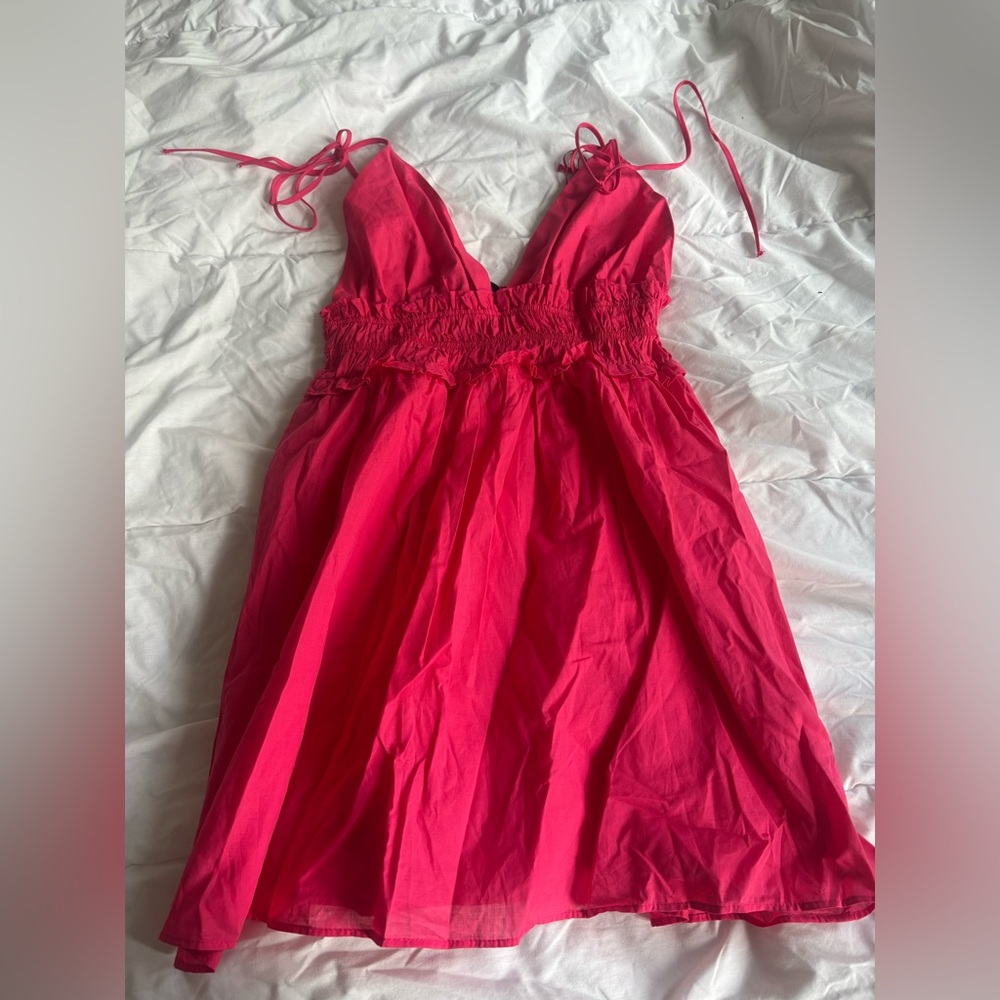 Zara pink dress